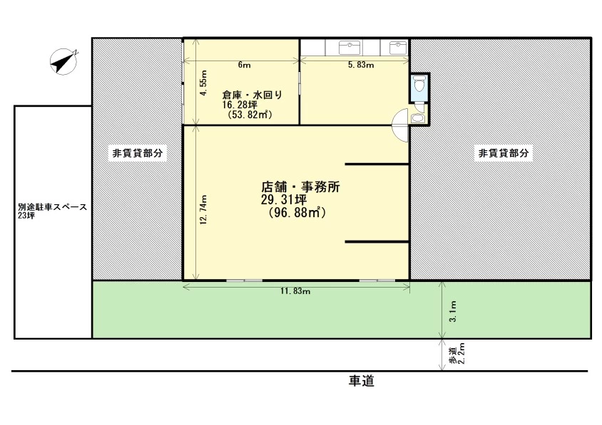 埼玉県 越谷市 東町 5丁目312の物件写真 3枚目のサムネイル