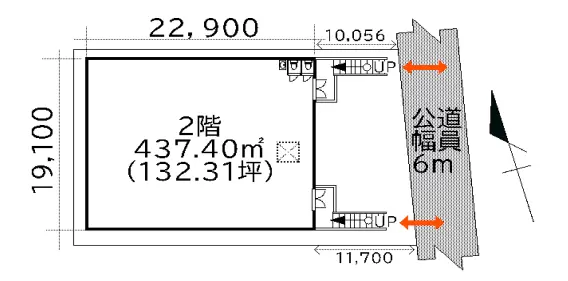 埼玉県入間郡三芳町大字竹間沢の倉庫