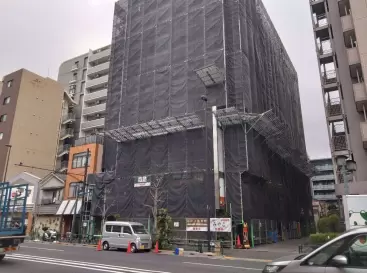東京都江東区大島の倉庫