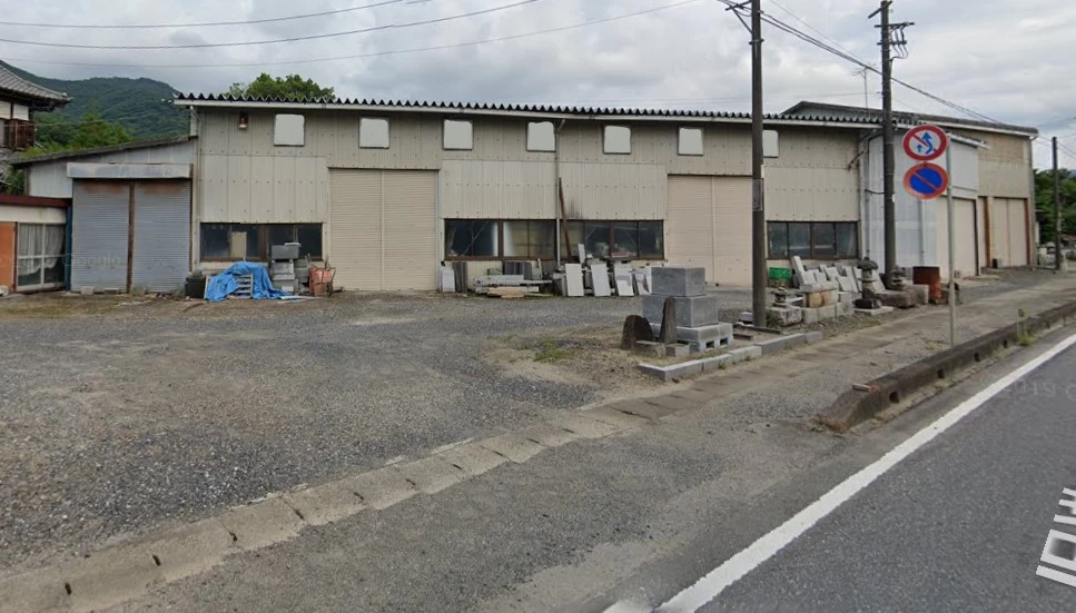 茨城県桜川市真壁町上小幡の倉庫
